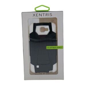 Xentris Black Case for the LG Optimus Zone 3